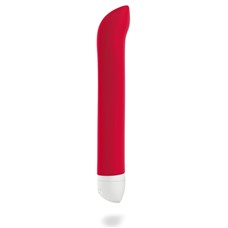 Красный мини-вибратор Joupie - 18,2 см.