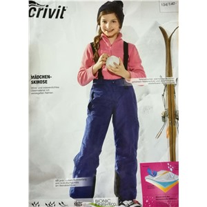 Брюки для девочки горнолыжные CRIVIT