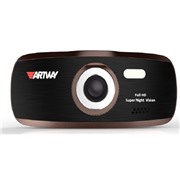 Видеорегистратор ARTWAY AV-390 +карта SmartBuy 16Gb 1920x1080,3Мп,170°,2.7",G-sensor,WDR