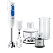 Блендер BRAUN MQ 3038 WH Spice+ 700 Вт, нож из нерж.стали, изм., венчик, стакан