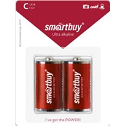 Батарейка Smartbuy LR14 / BL2 (2/24)