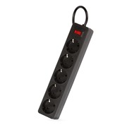 Сетевой фильтр Smartbuy SBSP-18-K Black 5 розеток 1.8 метра 10A, 2.2 кВт