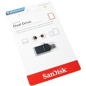 USB флеш накопитель 64 Gb SanDisk Dual Drive OTG USB 2.0 USB/MicroUSB / SDDD1-064G-G35