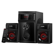 Акустическая система Sven MS-302 Черный, 20Вт+2х10Вт,FM-тюнер,USB,SD,дисплей,ПДУ