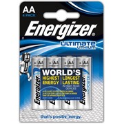 Батарейка Energizer Ultimate Lithium L91 FR6/316 1.5V BL4
