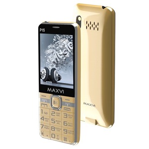 Сотовый телефон MAXVI P15 Gold