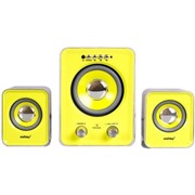 Акустическая система SmartBuy SBA-2610 Buzz black-yellow MP3, пульт ДУ
