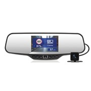 Видеорегистратор Neoline G-tech X27 Dual GPS  зеркало,1920x1080, 2 кам.HD,4.3",150°,база радаров