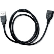 Кабель Partner (036271) удлинитель USB 2.0 M-F 1 м черный