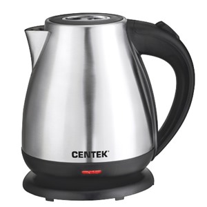 Чайник CENTEK CT-0051 2200 Вт, 1,8 литра, нерж, смотр.окно в крышке