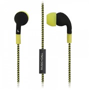 Наушники SmartBuy Z SBH-730* Black/Yellow. вкладыши вакуумные с микрофоном