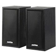 Акустическая система SmartBuy SBA-101 ONE черная / 6Вт / дерево / USB / AUX 3,5мм