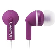 Наушники Canyon CNS-CEP01P purple* вкладыши вакуумные