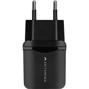 З/У Prime Line (2320) QC 3.0 черный 1.2м