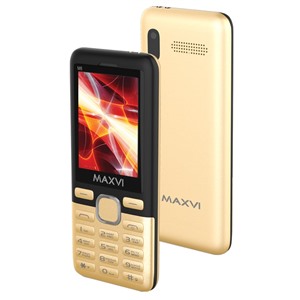 Сотовый телефон MAXVI M6 Gold