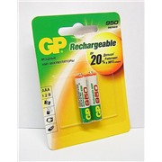 Аккумулятор GP  95AAAHC / R03 (950 mAh) BL2 (2/20)
