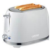 Тостер CENTEK CT-1432 белый 850Вт,7 ур.мощн., стальной теплоизолирован. корпус