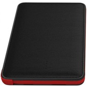Аккумулятор внешний Maverick М409 4000 mAh Li-pol черный интегрированный microUSB+ адаптер Lightning 8-pin