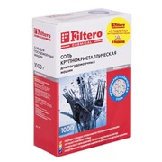 Бытовая химия Filtero Арт.707 Соль для ПММ, 1кг.+3 таблетки д/ПММ
