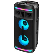 Акустическая система Ginzzu GM-208 Midi RGB/BT/USB/TF/FM/ДУ/400W