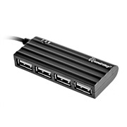 Хаб USB2.0 SmartBuy SBHA-6810K черный 4 порта