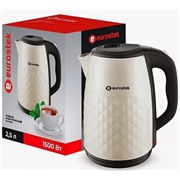 Чайник EUROSTEK EEK-TP02P 1500Вт, 2,5 л, двойной корпус