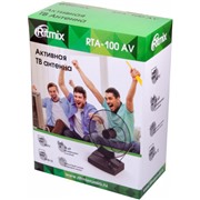 Антенна комнатная Ritmix RTA-100AV активная, 32 дБ