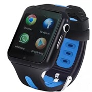 Умные часы SmartBabyWatch SBW 3G черно-голубые