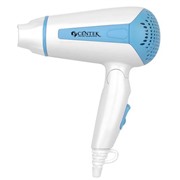 Фен CENTEK CT-2201 белый 1200Вт,(бело-голубой), складная ручка, концентр.