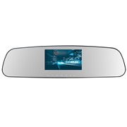 Видеорегистратор TrendVision MR 710 GP зеркало, GPS,2304х1296,4.3", A7LA70,база радаров