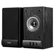 Акустическая система Sven SPS-607 черный 2х3Вт