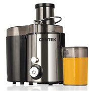 Соковыжималка CENTEK CT-1209 черный/сталь 600 Вт, 2скорости+puls, стакан 1л,