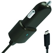 Авто З/У Partner (038459) USB-C 2.1A  черный