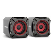 Акустическая система Perfeo Cube PF-812 черный 2.0, 2х5Вт,USB