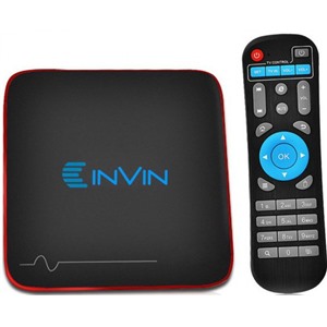 ТВ приставка INVIN Смарт ТВ W5 Android TV Box, 2Gb/16Gb