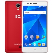 Сотовый телефон BQ S-5001L Contact Red LTE Поддержка NFС и Android Pay