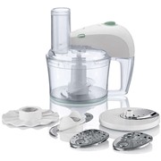 Комбайн PHILIPS HR 7605 350Вт, универасальный нож, 4насадки, эмульгатор