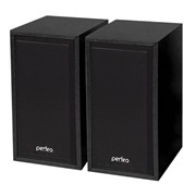 Акустическая система Perfeo Cabinet  черное дерево PF-84-BK ,2.0, 2х3Вт,USB