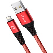 Кабель Nobby Comfort Apple 8-pin красный, 1 м, 2A