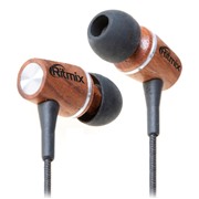 Наушники Ritmix rh-160 wooden вкладыши вакуумные