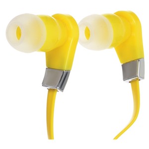 Наушники Harper HV-103 Yellow вкладыши вакуумные с микрофоном