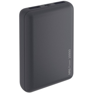Аккумулятор внешний Deppa (33550) NRG Power 10000 mAh, серый 2.1A, 2xUSB