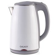 Чайник GALAXY GL 0307 White 2000Вт, 1.7л, металл+пластик