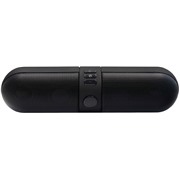 Портативная акустика Ginzzu GM-981B, 2х3W, черный. USB/SD/AUX/FM