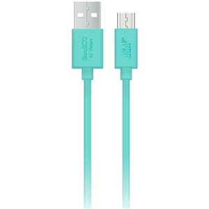 Кабель BoraSCO (37976) micro USB тиффани, 1 м (упаковка zip lock)