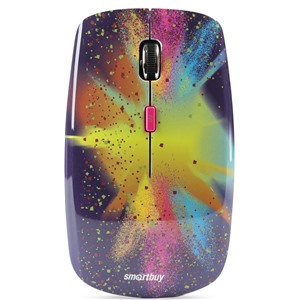 Мышь беспроводная Smartbuy 327AG Splash  1000/1500/2000 dpi / SBM-327AG-SP-FC
