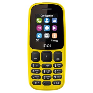 Сотовый телефон INOI  101 Yellow