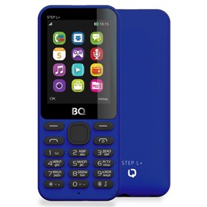 Сотовый телефон BQ M-2431 Step L+ Dark Blue