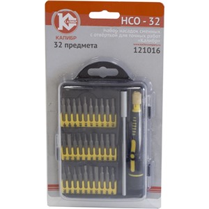 Набор насадок сменных с отверткой для точных работ НСО-32