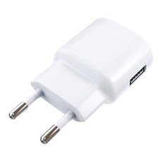 Зарядное устройство сетевое (220 В) RED LINE ТС-1A, кабель Type-C 1 м, 1 порт USB, выходной ток 1 А, белое, УТ000012250 ОЗ